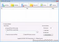 PDF to AFP Converter screenshot